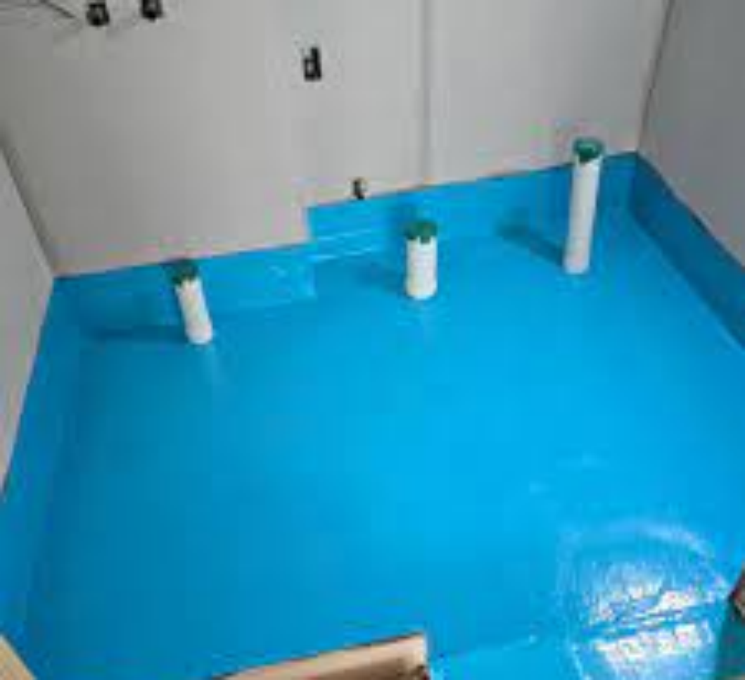 욕실 액상방수 작업