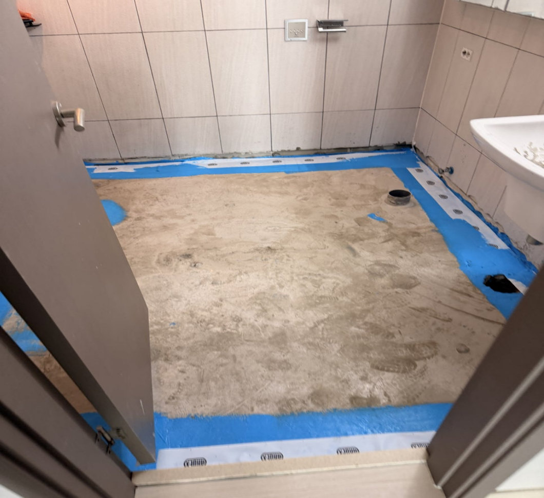 철거 후 방수공사 확실히!